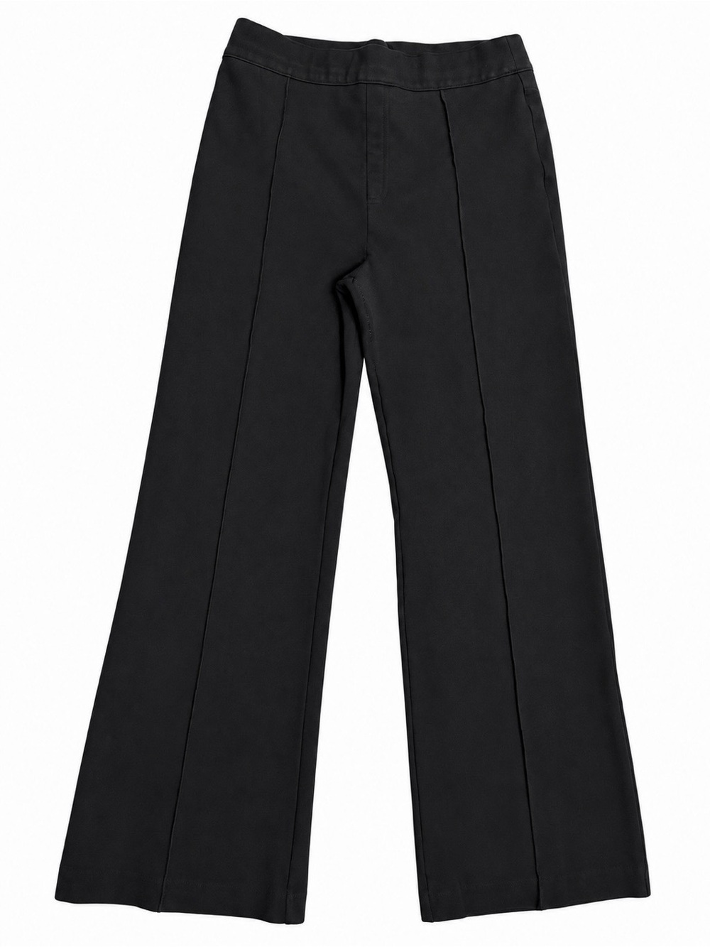 SPANX Black High-Rise Wide Leg Pull-On Pants Women’s Size L/G - Picture 3 of 4